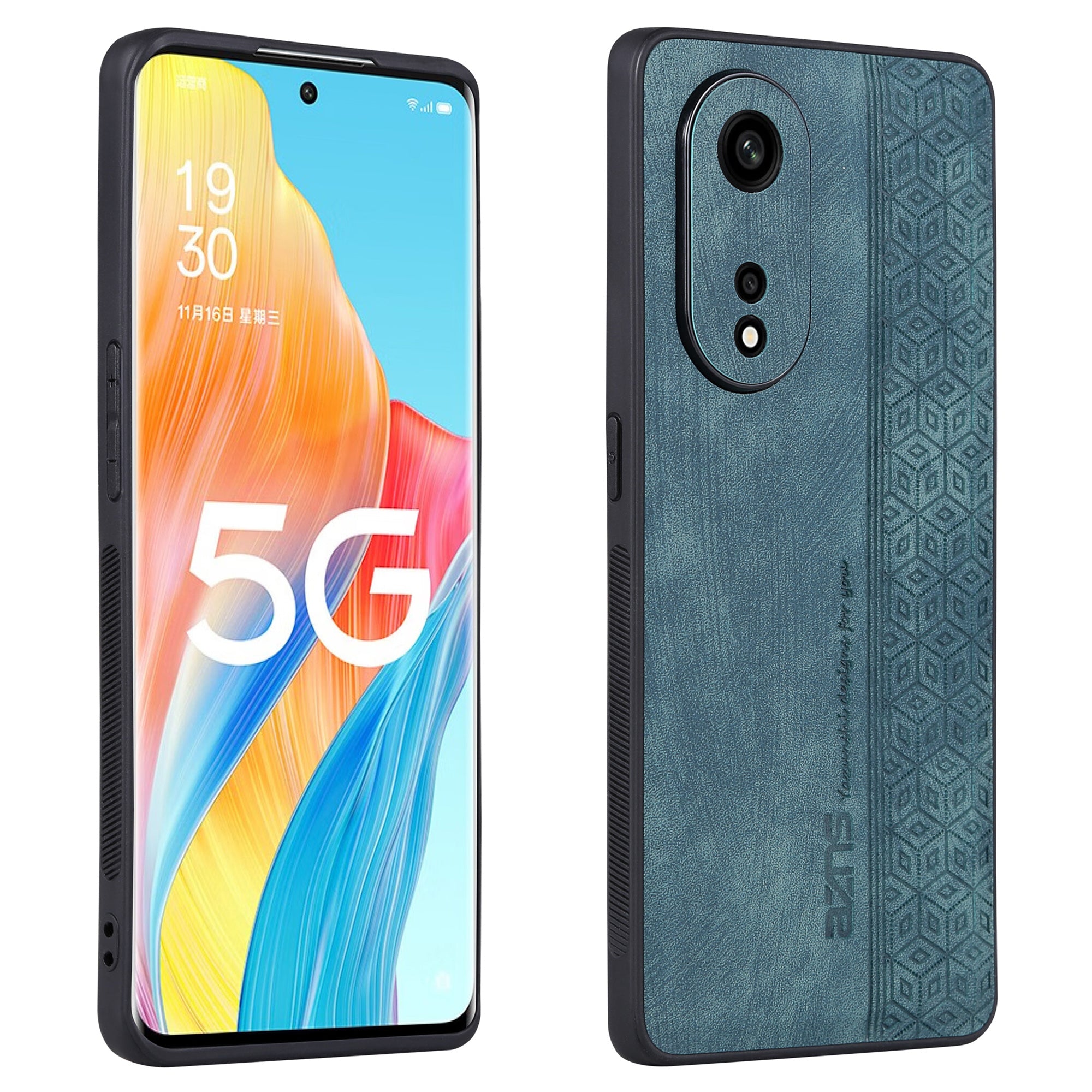 AZNS pro Oppo A1 Pro 5G Reno8 T 5G odolný proti nárazům Pouzdro na telefon s potiskem PU kůží potažený TPU kryt AZNS pro Oppo A1 Pro 5G Reno8 T 5G odolný proti nárazům Pouzdro na telefon s potiskem PU kůží potažený TPU kryt